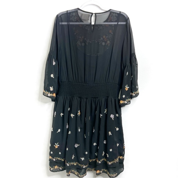 Anthro Maeve Dresses Anfisa Embroidered Tunic Dress - Picture 13 of 16